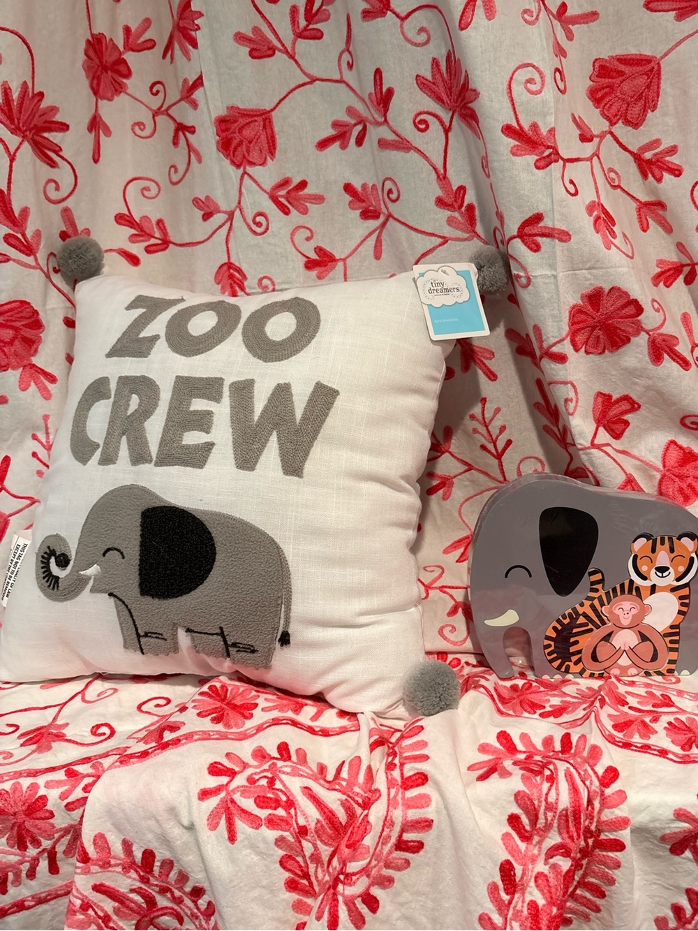 Zoo Crew Decorative Pillow and Puzzel